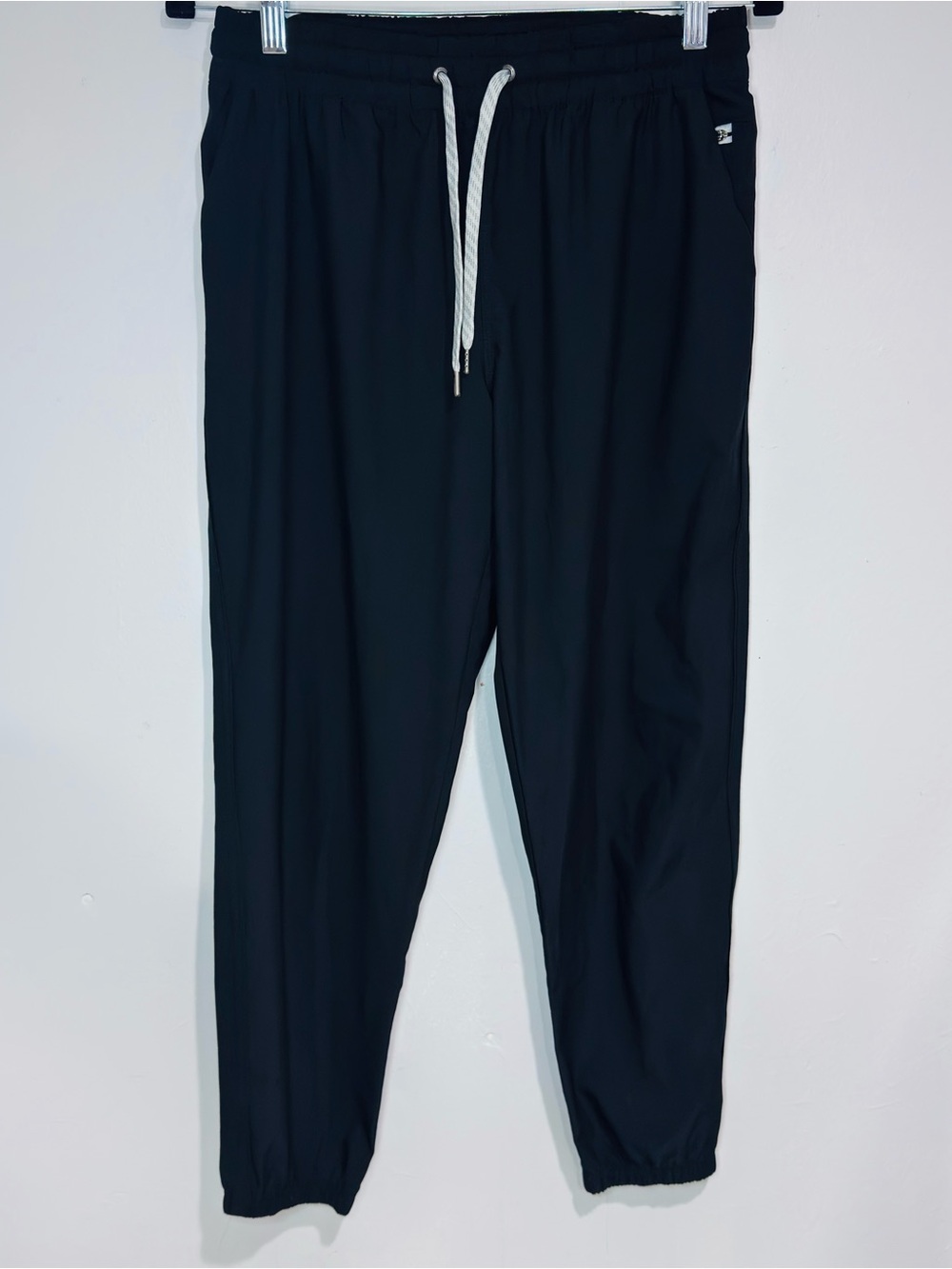 Vuori Black Drawstring Jogger Pants